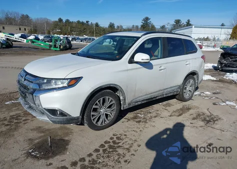 2016 Mitsubishi Outlander Es/Se/Sel из США, поврежденный, VIN JA4AZ3A35GZ060442